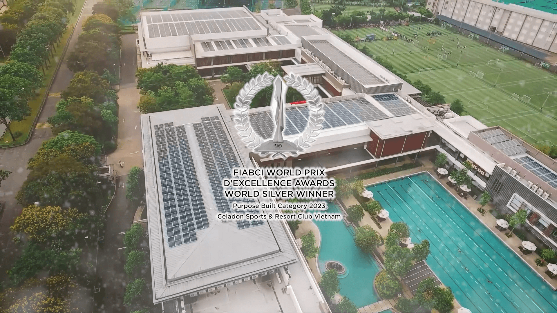 DỰ ÁN CELADON SPORTS & RESORT CLUB (CÂU LẠC BỘ THỂ THAO CELADON) – GIẢI BẠC TẠI FIABCI WORLD PRIX D’EXCELLENCE 2023 AWARD.
