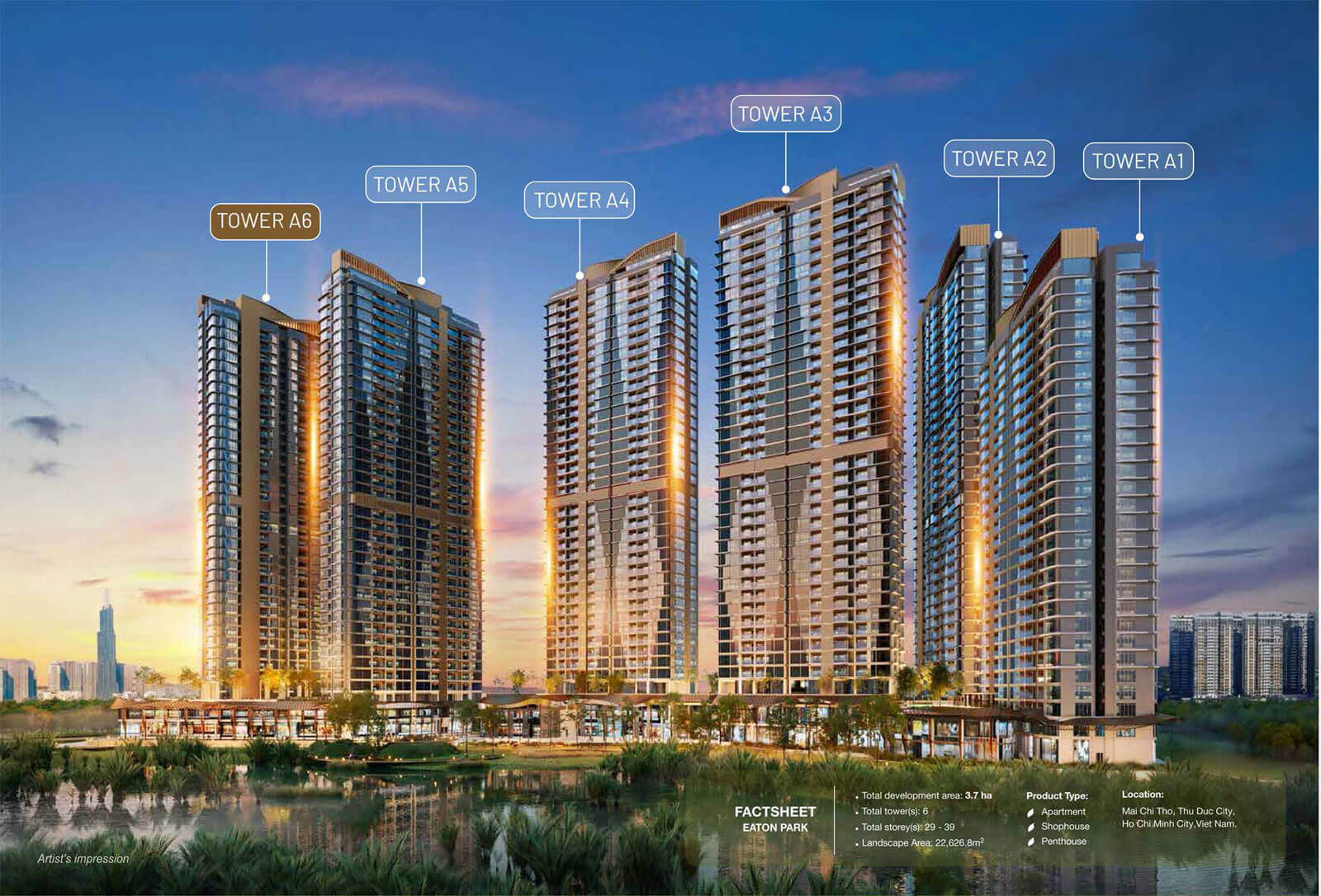 Eaton Park - Nâng Tầm Sống Sang