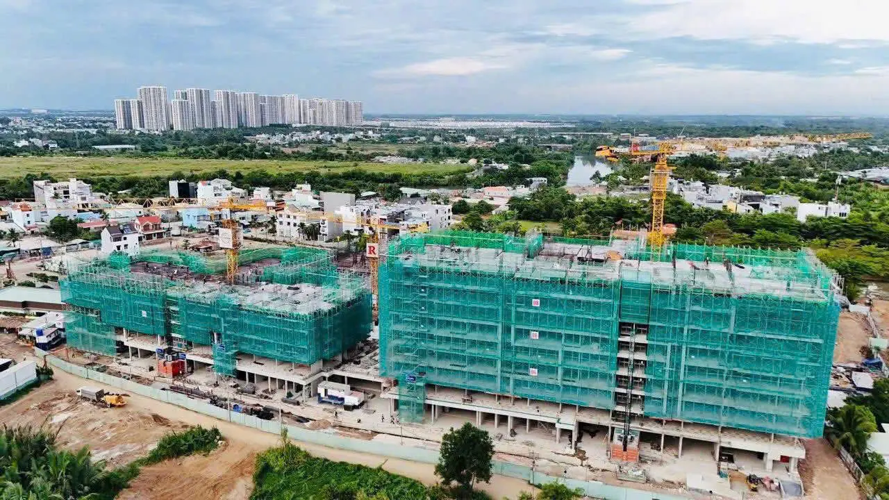 tiến độ thi công của elysian